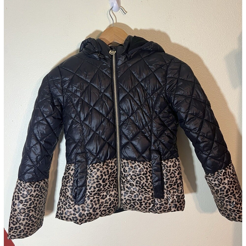 Michael Kors Girls Hooded Winter Jacket with Removeable Hood - Size 10/12